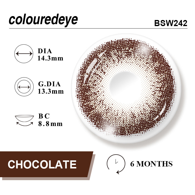 Contact Lenses Chocolate