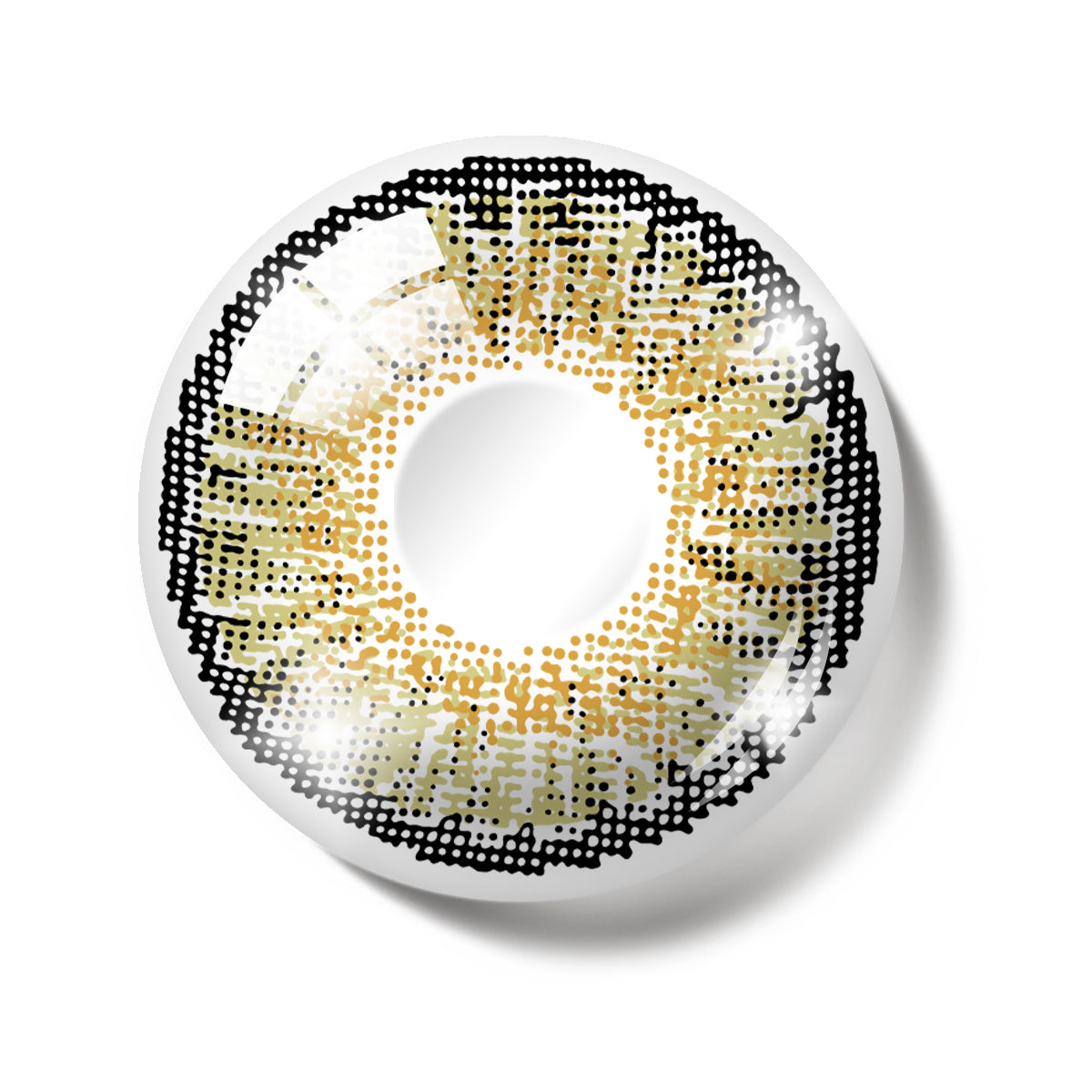 Contact Lenses Amber Brown