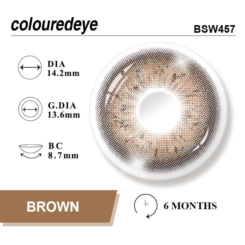 Contact Lenses Chestnut Brown