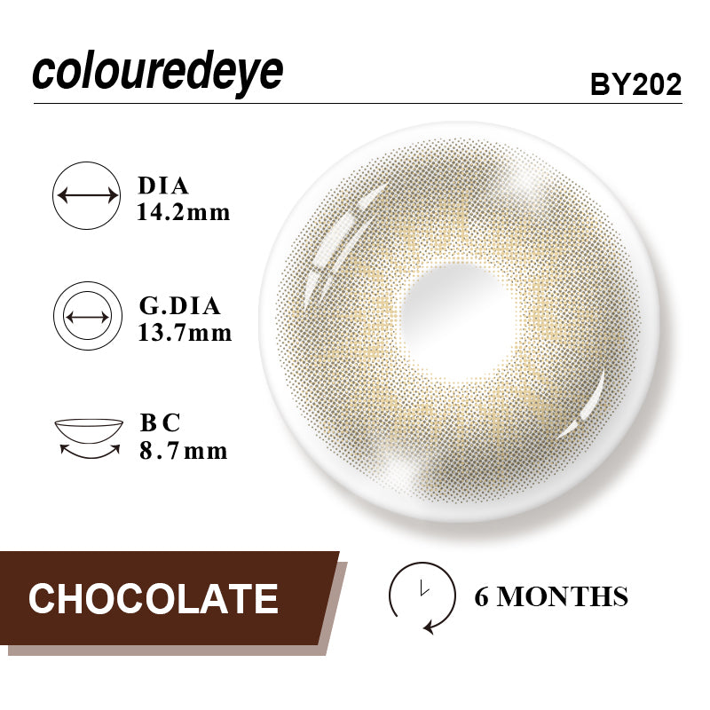 Contact Lenses Cinnamon chocolate