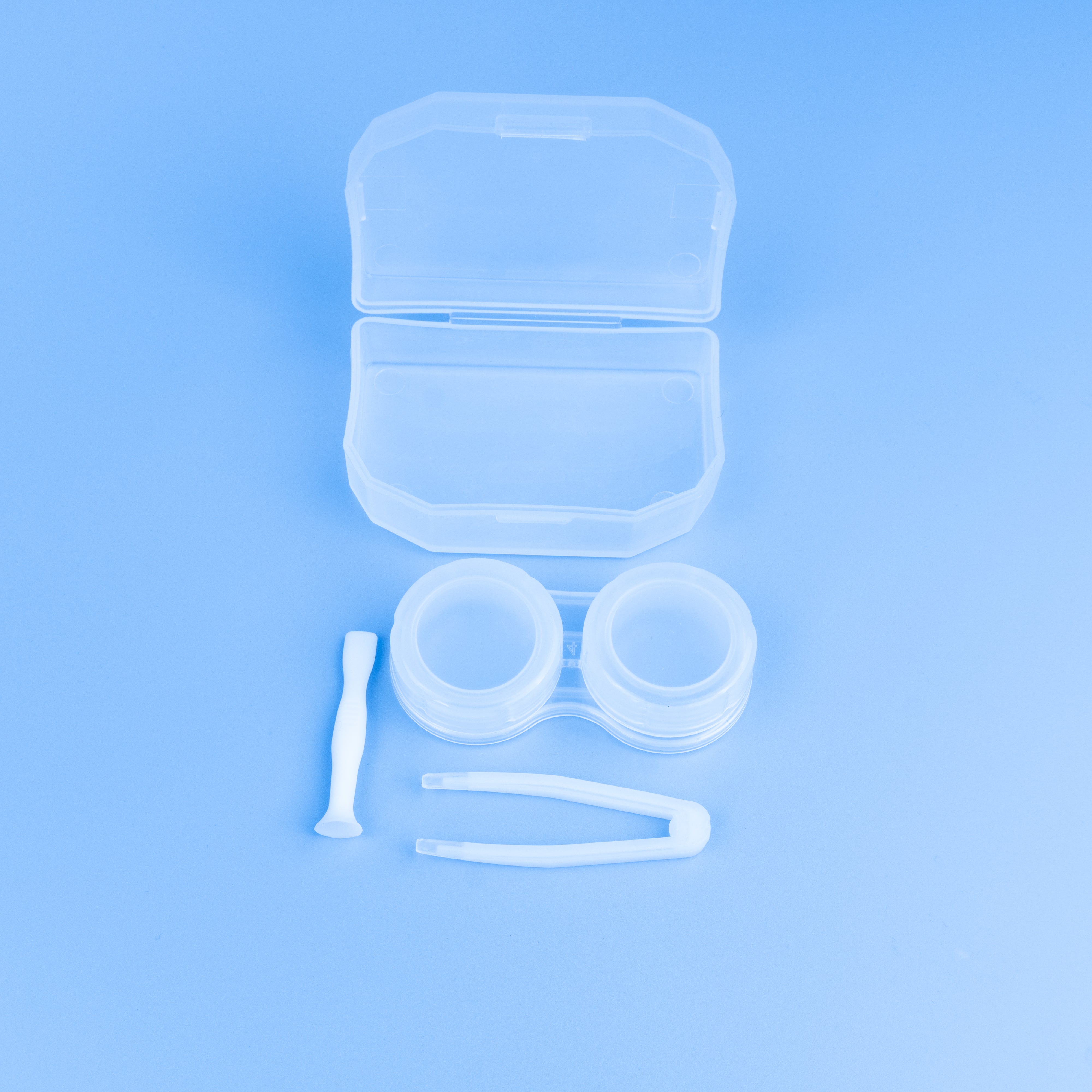 White Contact Lens Cases