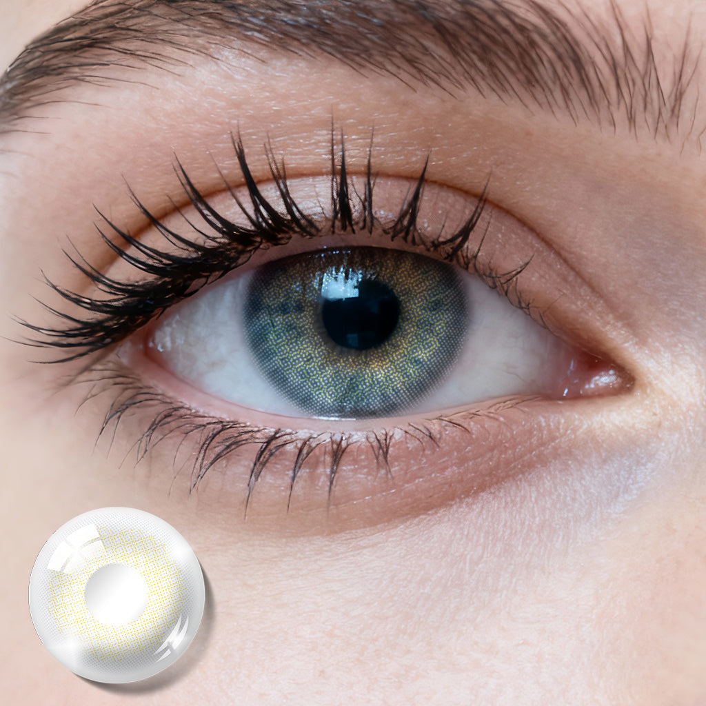 Grau Kontaktlinsen 14.2 mm – Tageslinsen