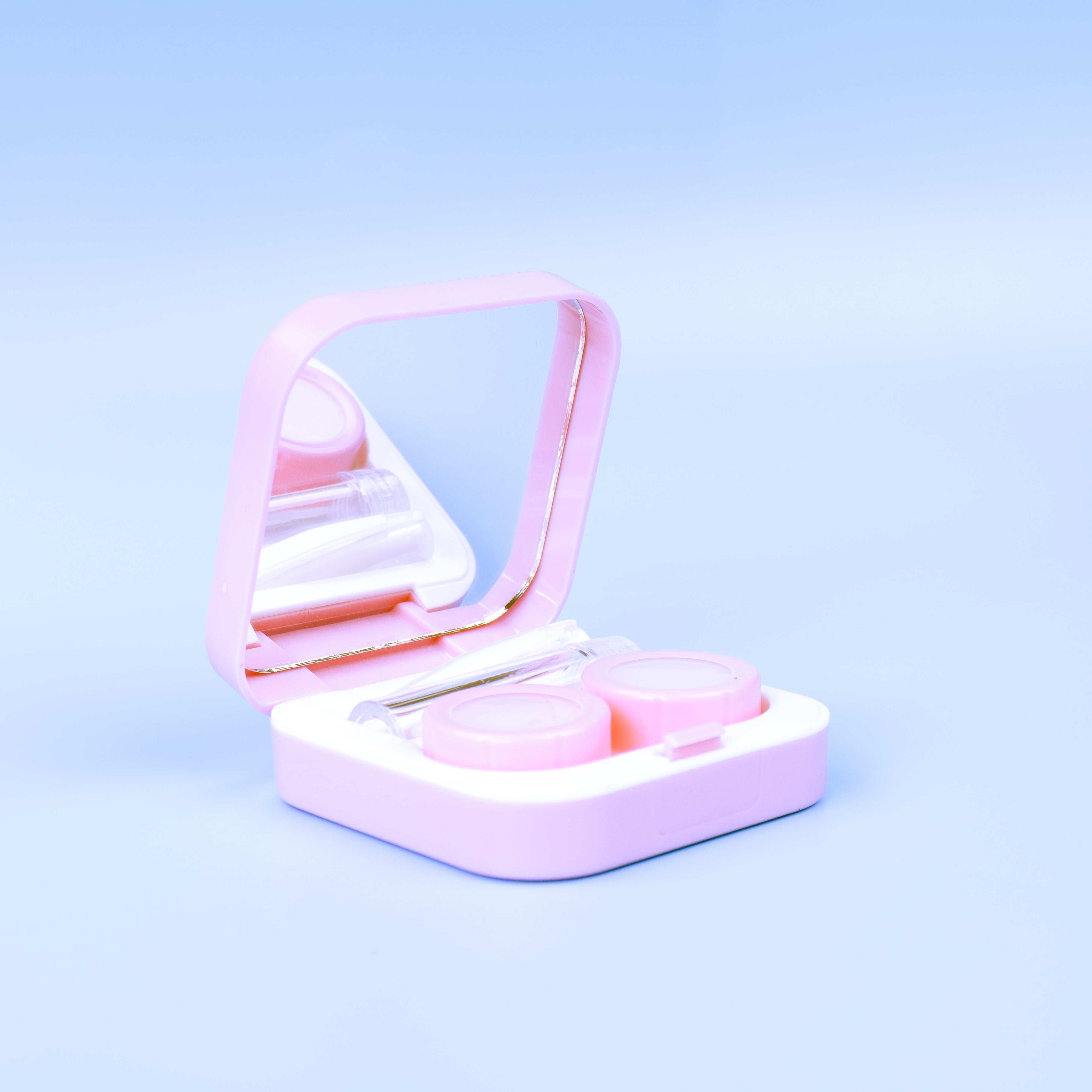 Pink Contact Lens Care