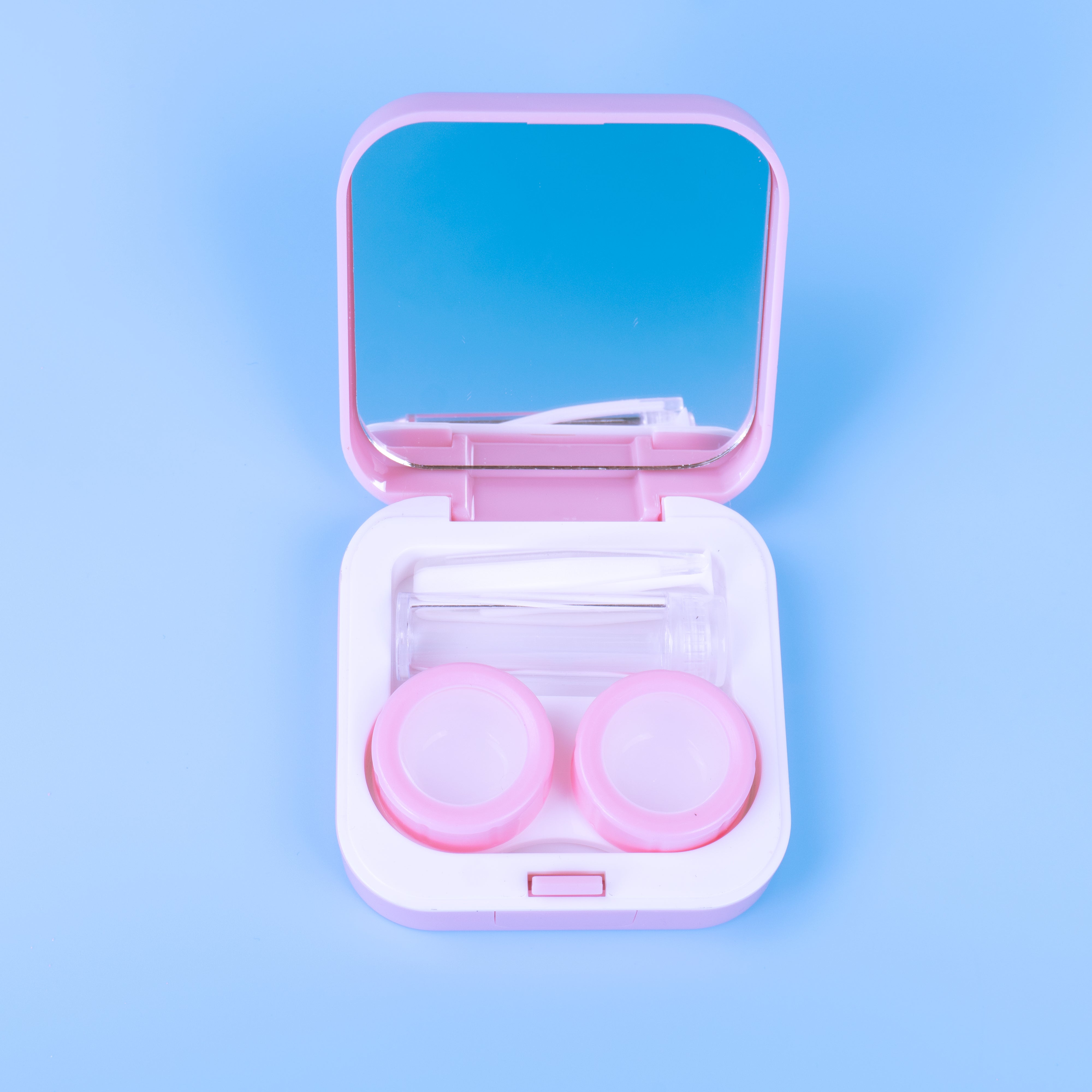 Pink Contact Lens Care