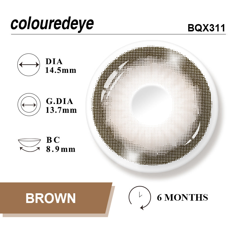 Contact Lenses Smoky Brown