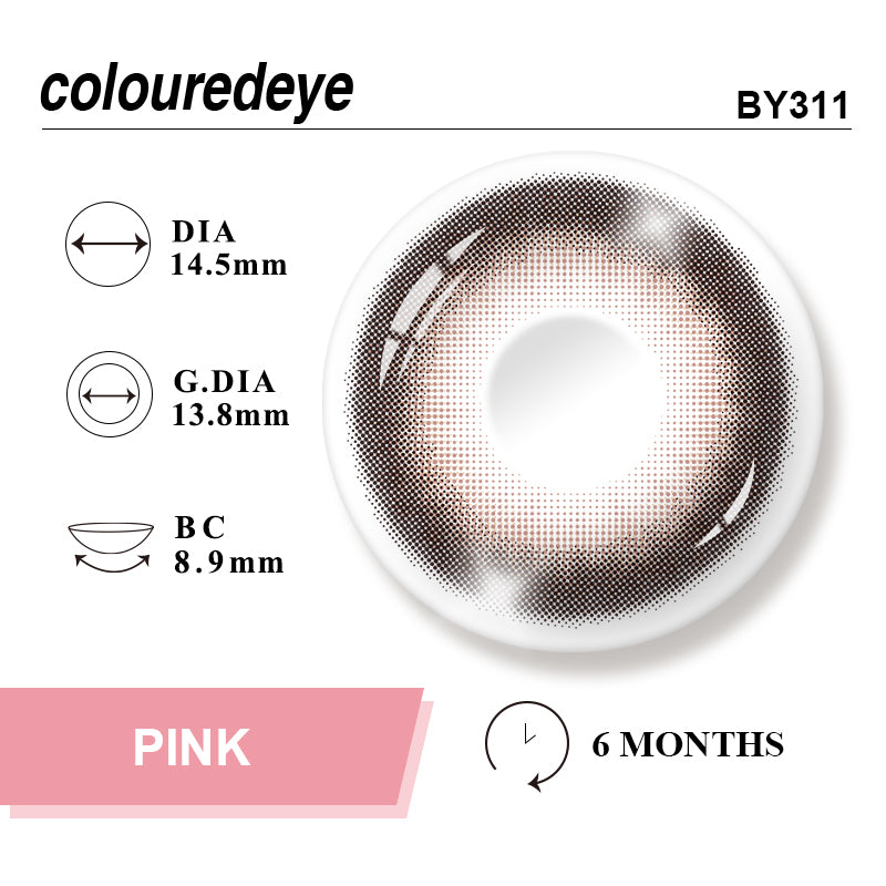 Contact Lenses Champs Pink